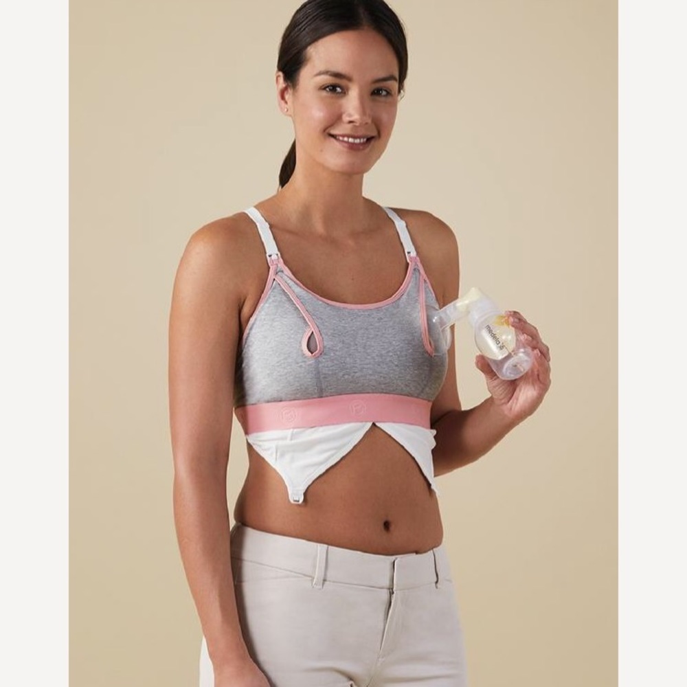 Bravado clip in pumping bra